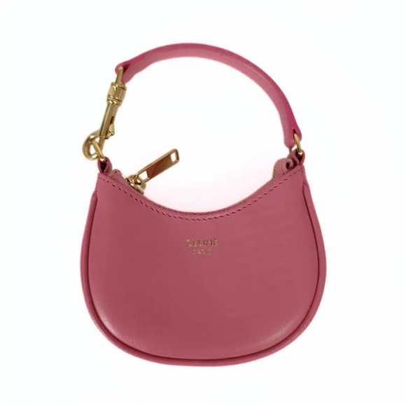 CELINE "Ava" mini bag in pink leather - Picture 2 of 6